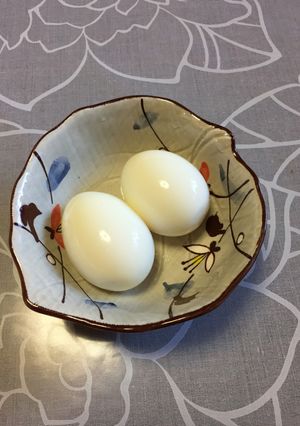 殻むきに絶対失敗しない固ゆでゆで卵！-レシピのメイン写真