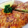 玉ねぎとキャベツのスペイン風オムレツ