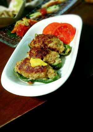 ✿ピーマンの肉詰め～にんにく風味✿-レシピのメイン写真