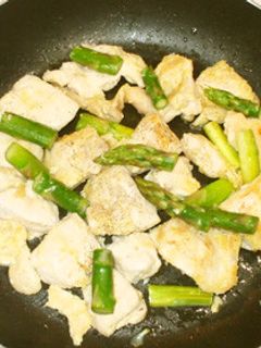 アスパラ鶏胸肉の野菜炒め♪お弁当・サラダ-レシピのメイン写真