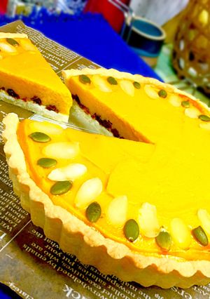 かぼちゃとレーズンのタルト-レシピのメイン写真
