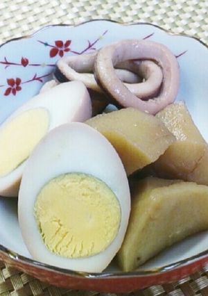 じゃがいもとイカの煮物-レシピのメイン写真