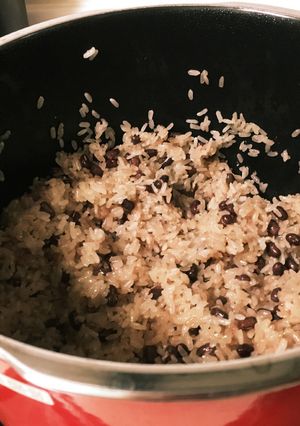圧力鍋で簡単お赤飯-レシピのメイン写真