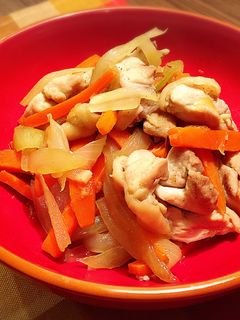 鶏もも肉と野菜たくさんショウガ焼き-レシピのメイン写真