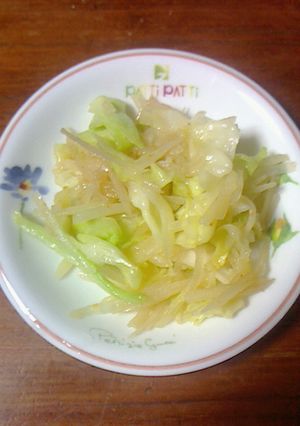 じゃがいもとキャベツのペペロンチーノ-レシピのメイン写真