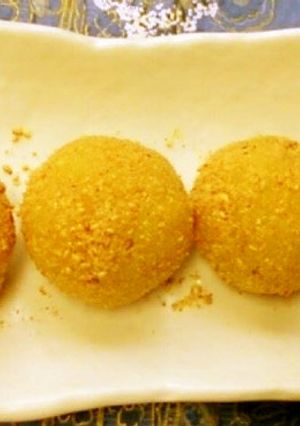 もち米＆さつまいものゴマ団子-レシピのメイン写真