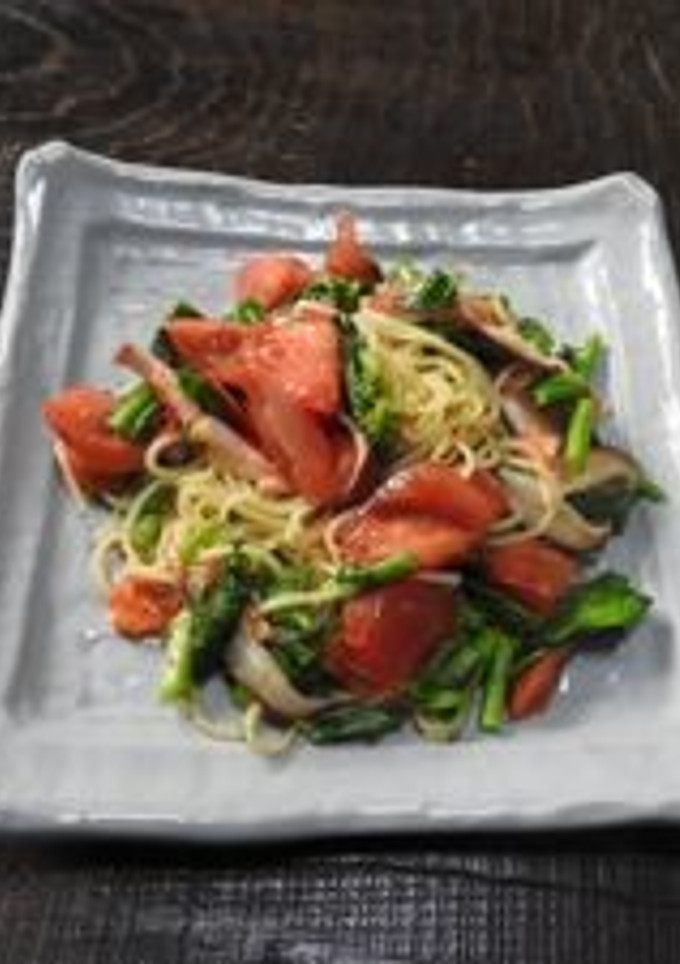 トマト焼きそば-レシピのメイン写真