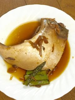 鰤カマの煮付け-レシピのメイン写真