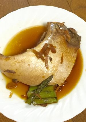 鰤カマの煮付け-レシピのメイン写真