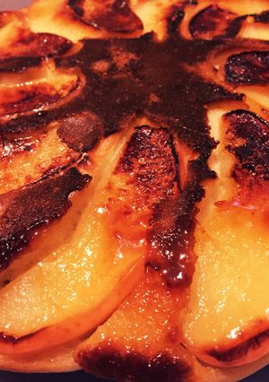 フライパンではちみつりんごケーキ-レシピのメイン写真