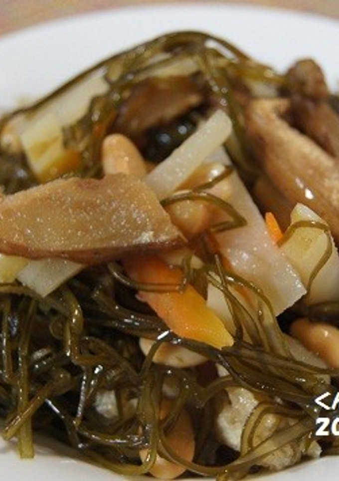 菊芋と刻み昆布の煮物-レシピのメイン写真