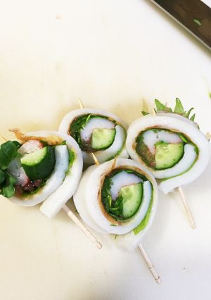 簡単!おつまみ&お弁当!竹輪のまきまき-レシピのメイン写真