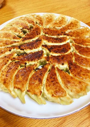我が家の定番、にんにく餃子-レシピのメイン写真