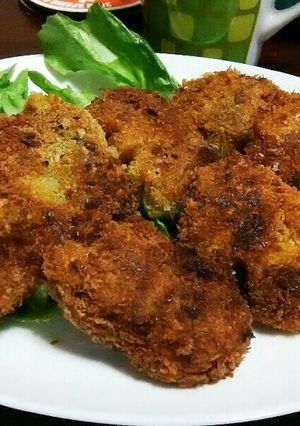 ☆カボチャの煮物でかぼちゃコロッケ☆-レシピのメイン写真