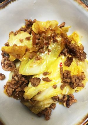 キャベツ大量消費！坦々キャベツ-レシピのメイン写真