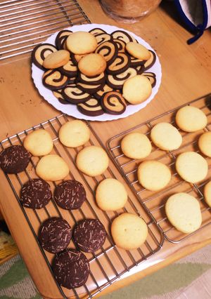 渦巻きクッキー(型抜きもOK)-レシピのメイン写真