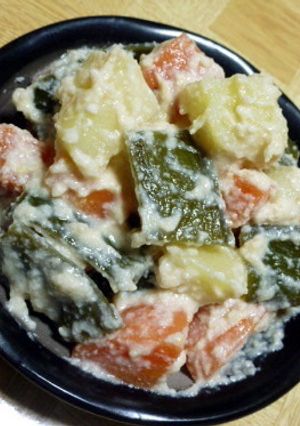 茎ワカメと野菜の酒粕煮 ～酒処の定番♪～-レシピのメイン写真