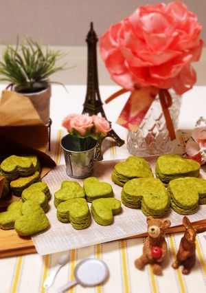 セントパトリック♡シャムロックスコーン♪-レシピのメイン写真