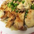 簡単やみつき♡鶏皮カリカリガーリック焼き