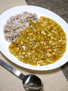 簡単!たっぷり玉葱のカレー風あんかけ-レシピのメイン写真