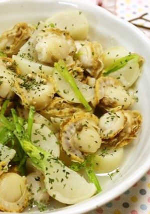 かぶとベビーホタテのピリ辛サッと煮-レシピのメイン写真