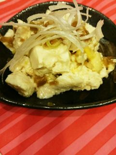 豆腐とザーサイの和え物-レシピのメイン写真
