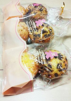 ふわふわしっとり♪チョコ入りカップケーキ-レシピのメイン写真