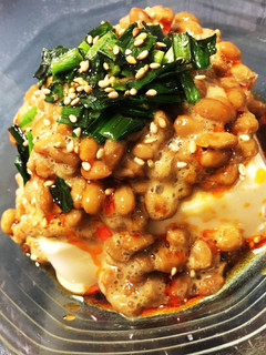 食べ応え満点☆納豆と豆腐の旨辛おかず-レシピのメイン写真