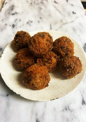 ＊キャベツ玉葱の一口メンチカツ-レシピのメイン写真