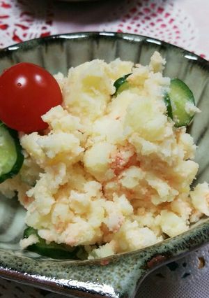 明太子入り♡あっさりポテトサラダ♫-レシピのメイン写真