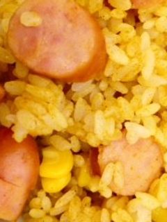 炊飯器カレーピラフ-レシピのメイン写真