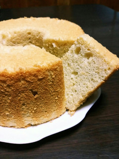 しっとり♪リンゴのシフォンケーキ-レシピのメイン写真