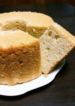 しっとり♪リンゴのシフォンケーキ-レシピのメイン写真