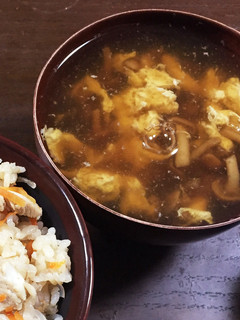 うどんつゆリメイク!なめこのかき玉汁-レシピのメイン写真