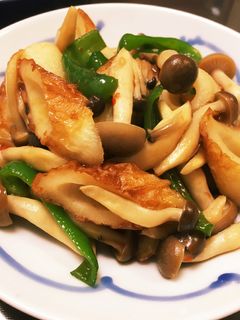 しめじとちくわのピリ辛炒め-レシピのメイン写真