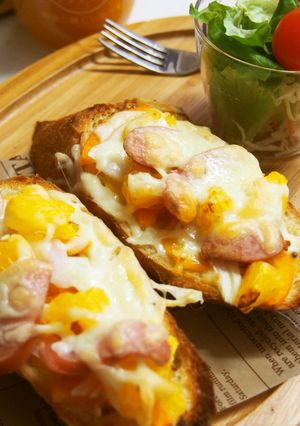 柑橘の恵みトースト-レシピのメイン写真