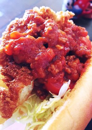 トマト缶で簡単ミートソースサンドイッチ-レシピのメイン写真