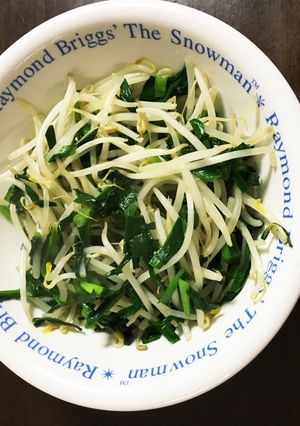 すぐできるニラともやしのスタミナ炒め-レシピのメイン写真