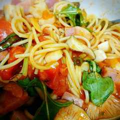 簡単！青唐辛子を使ったトマトソースパスタ-レシピのメイン写真