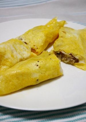 簡単！オム餃子-レシピのメイン写真