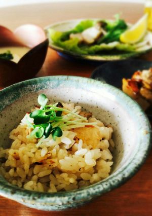 予想外☆ ツナとなめたけの炊き込みご飯-レシピのメイン写真