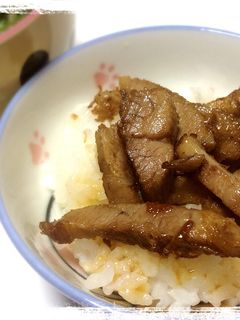 煮豚と煮汁で♪焼豚丼-レシピのメイン写真