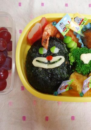 あなくま弁当　(キャラ弁)-レシピのメイン写真