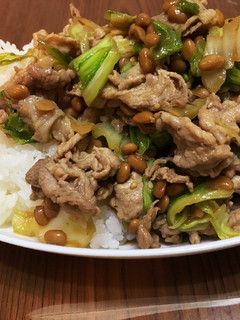 ペロリといけちゃう焼肉納豆丼☆-レシピのメイン写真