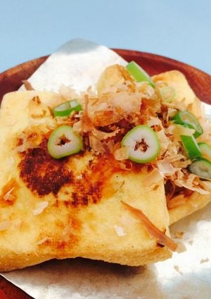 まだまだ寒いので、熱燗にあうわさびお揚げ-レシピのメイン写真