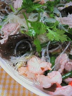 ノンオイル☆タイ風春雨サラダ-レシピのメイン写真