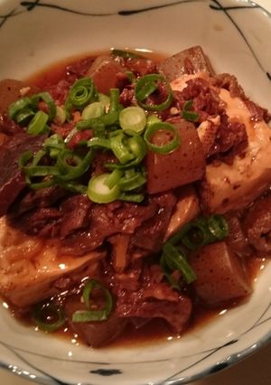 トロトロ美味しい牛筋煮込み豆腐！-レシピのメイン写真