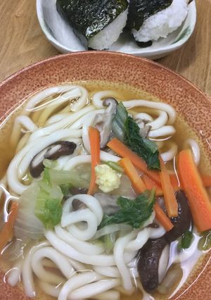 野菜たっぷりあんかけうどん(生姜風味)-レシピのメイン写真
