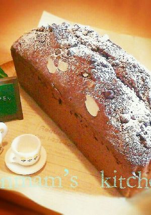 ノンバター☆ダブルチョコパウンドケーキ-レシピのメイン写真