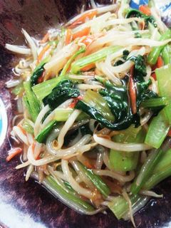 焼き肉のタレで☆あんかけ風の野菜炒め-レシピのメイン写真